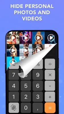 Calculator Vault - Hide Photos android App screenshot 1