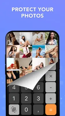 Calculator Vault - Hide Photos android App screenshot 2